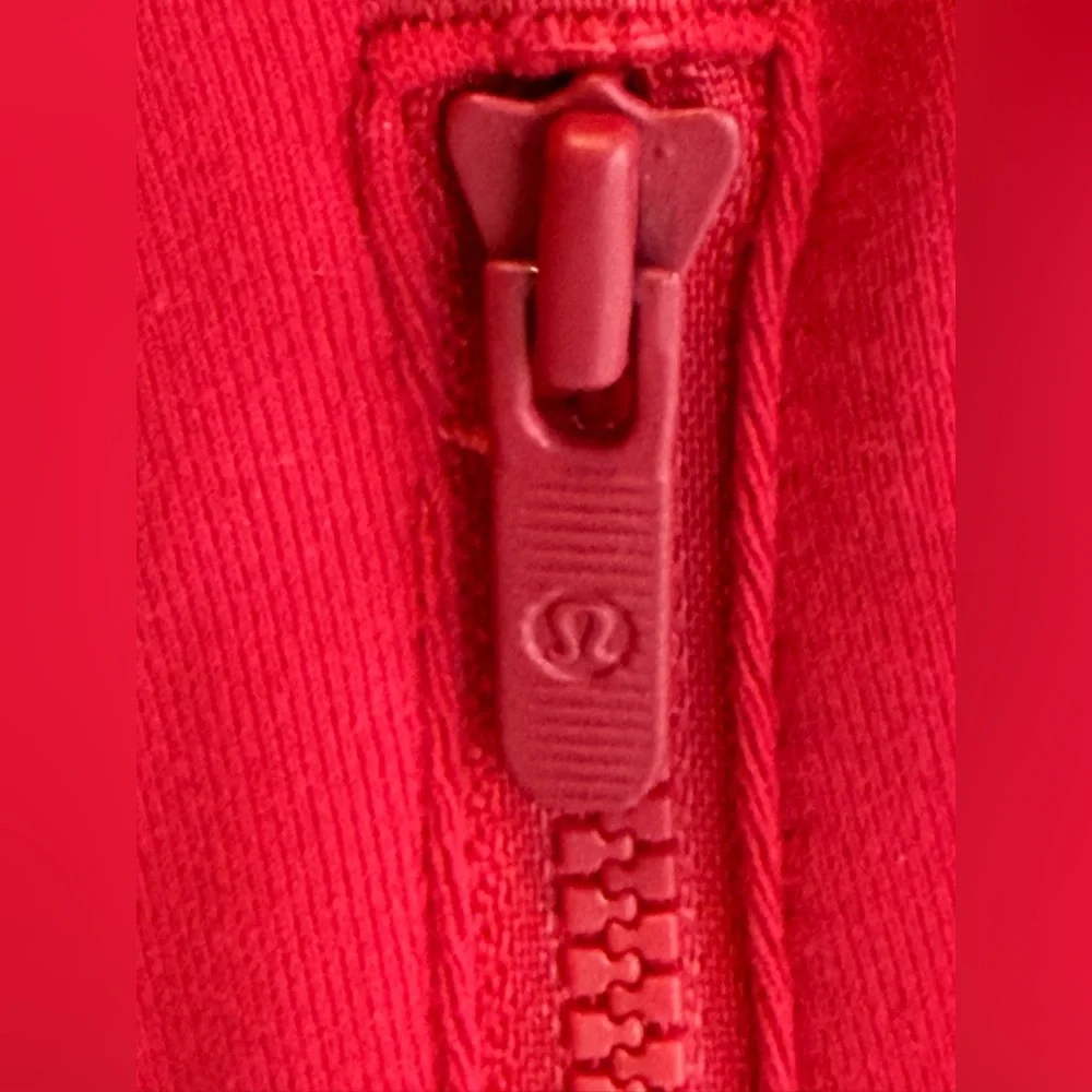 LULULEMON DEFINE JACKET DARK RED sz 14 EUC - Picture 6 of 8